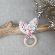 Charger l'image dans la galerie, Anneau de dentition Liberty Adelajda rose vert