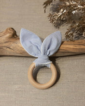 Charger l'image dans la galerie, Anneau de dentition Bleu plumetis