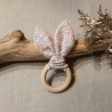 Charger l'image dans la galerie, Anneau de dentition Liberty Eloïse rose turquoise